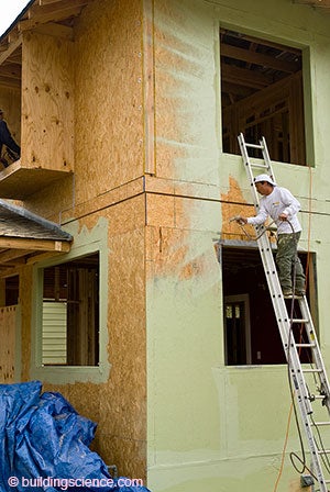 fluid applied vapor barrier